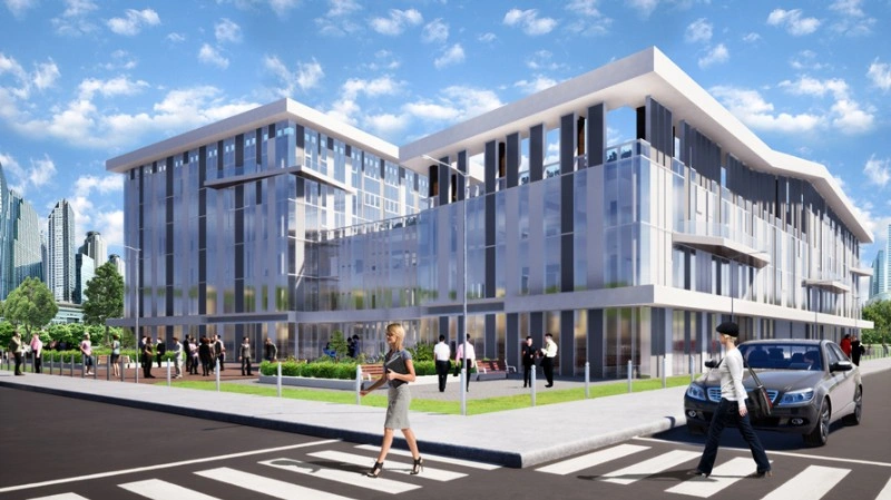Modélisation du Centre de Documentation d’Aubervilliers de 30 000 m² pour l’Entreprise Générale Bouygues Constr